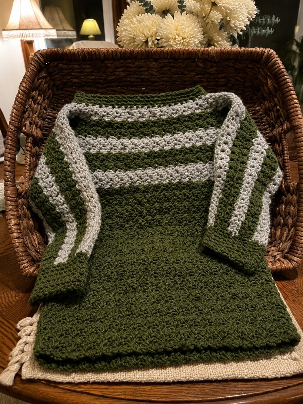 Handmade Crochet Children's Sweater